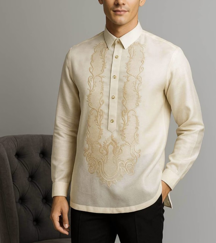 Barong Tagalog — traditional Filipino formal wear for men